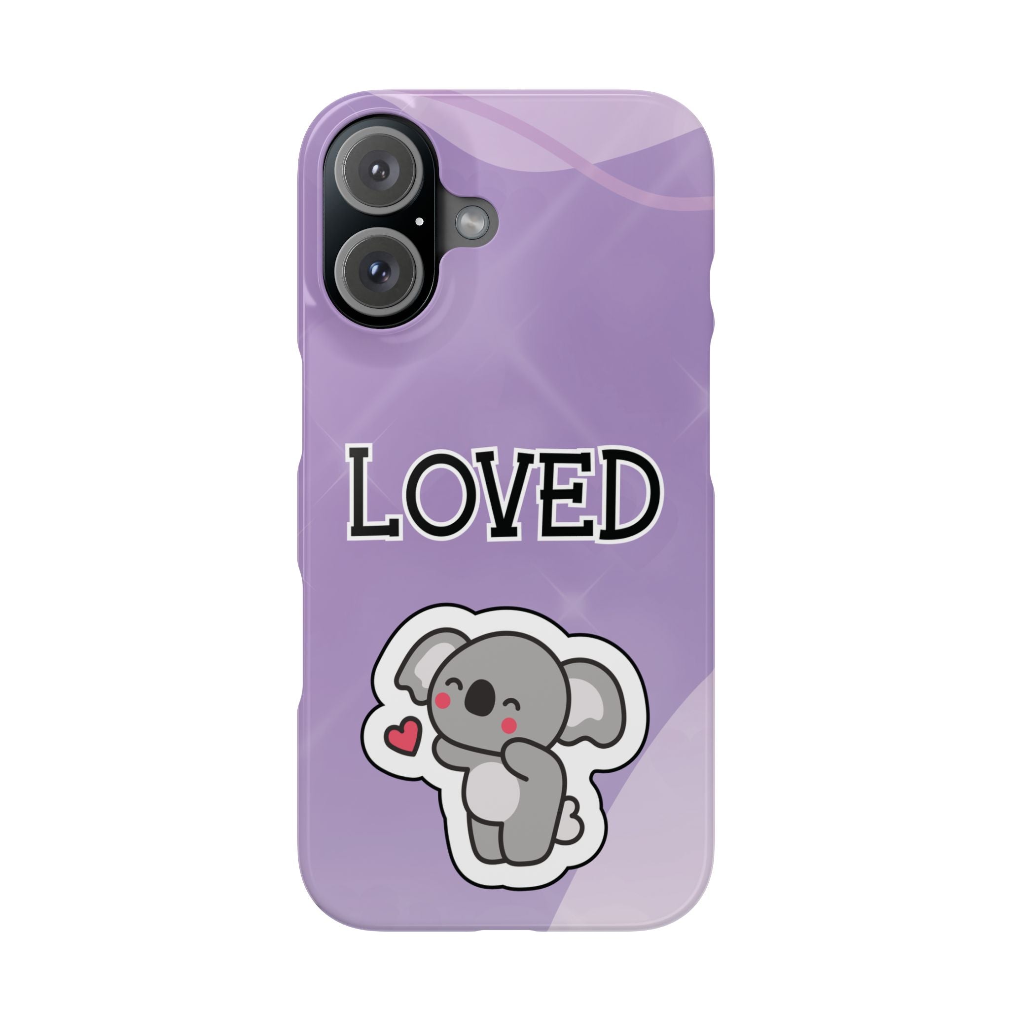 Elephant Loved Slim Case – Cute Animal Phone Case
