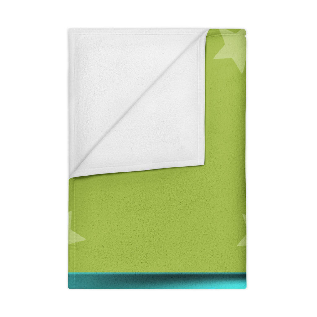 Toddler Blanket – "I'm Mom's Favorite" Cute Cowboy Jessie Design, Soft Baby Shower Gift