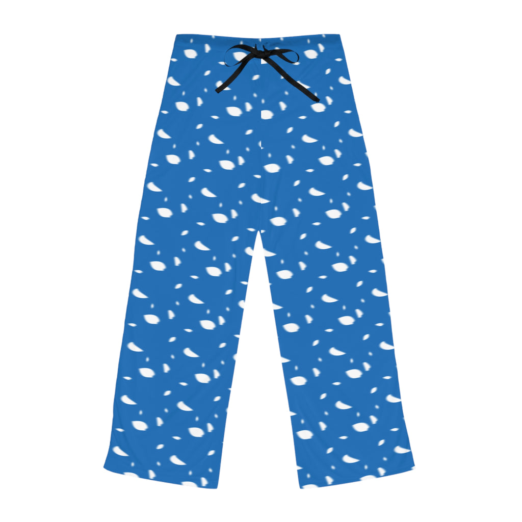 Blue Snowfall Pajama Pants