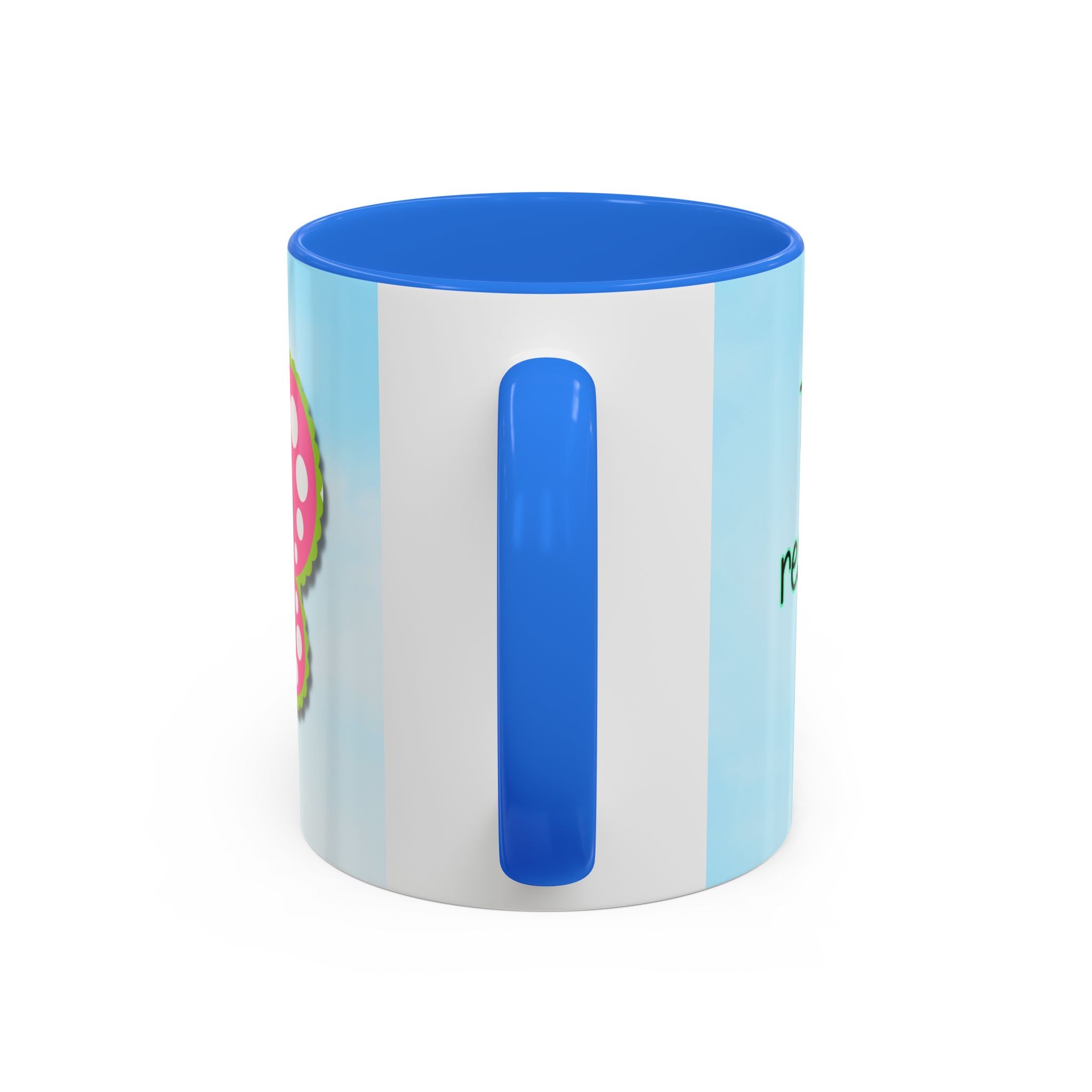 Colorful Mug — Cute Butterfly Psalm 150:6 Spanish Inspirational Coffee Cup (11oz, 15oz)