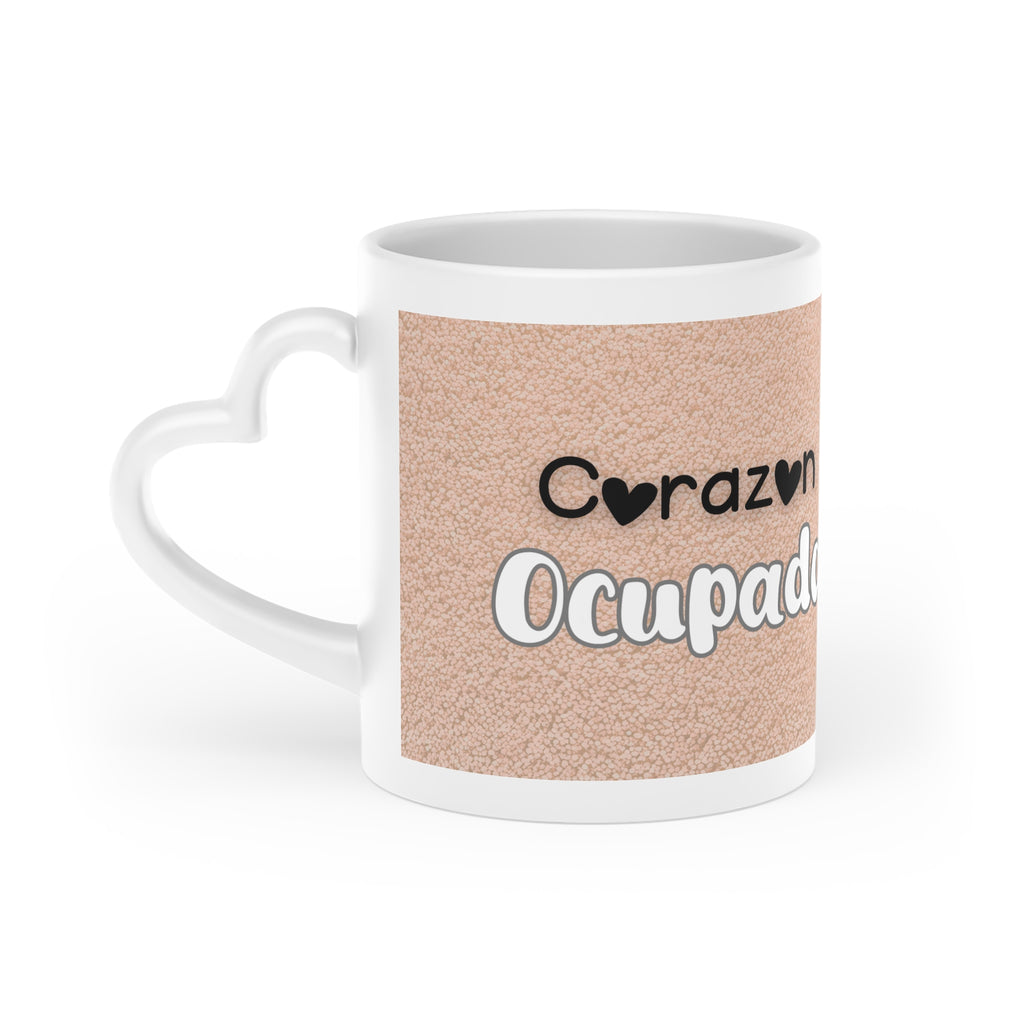 Heart Mug — "Corazón Cupado" Romantic Coffee Cup for Valentine’s Day & Anniversaries