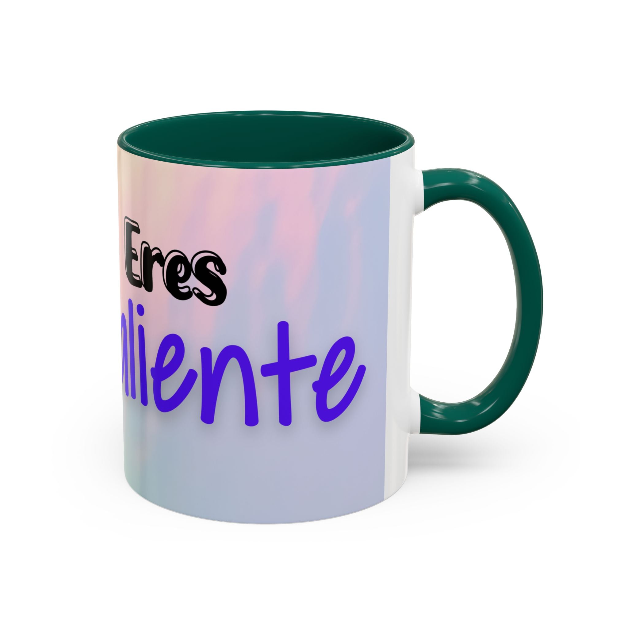 Eres Valiente Coffee Mug — Inspirational Spanish Phrase Ceramic Mug (11oz/15oz)