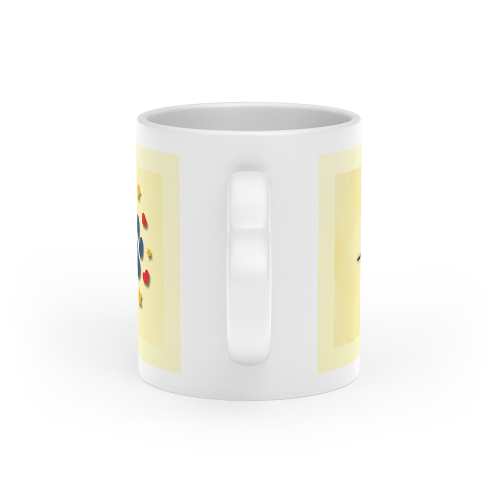 Heart Pet Lover Mug — "My Heart Beats for Them Too" Ceramic Coffee Cup