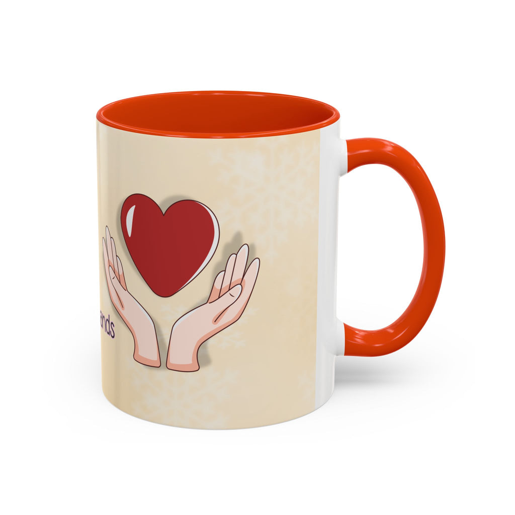 Inspirational God Bless Mug — "God, the Work of Your Hands" Ceramic Coffee Cup (11oz/15oz)