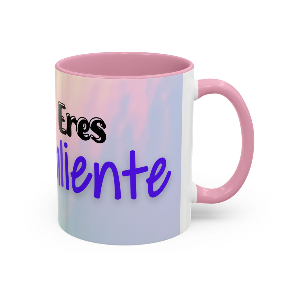 Eres Valiente Coffee Mug — Inspirational Spanish Phrase Ceramic Mug (11oz/15oz)