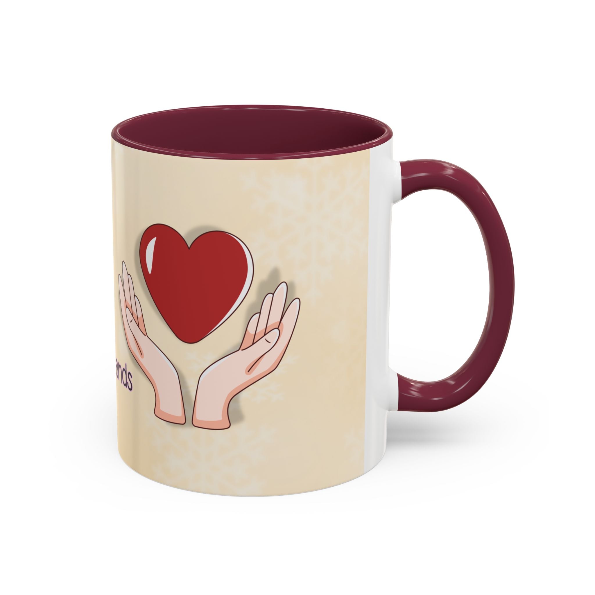 Inspirational God Bless Mug — "God, the Work of Your Hands" Ceramic Coffee Cup (11oz/15oz)