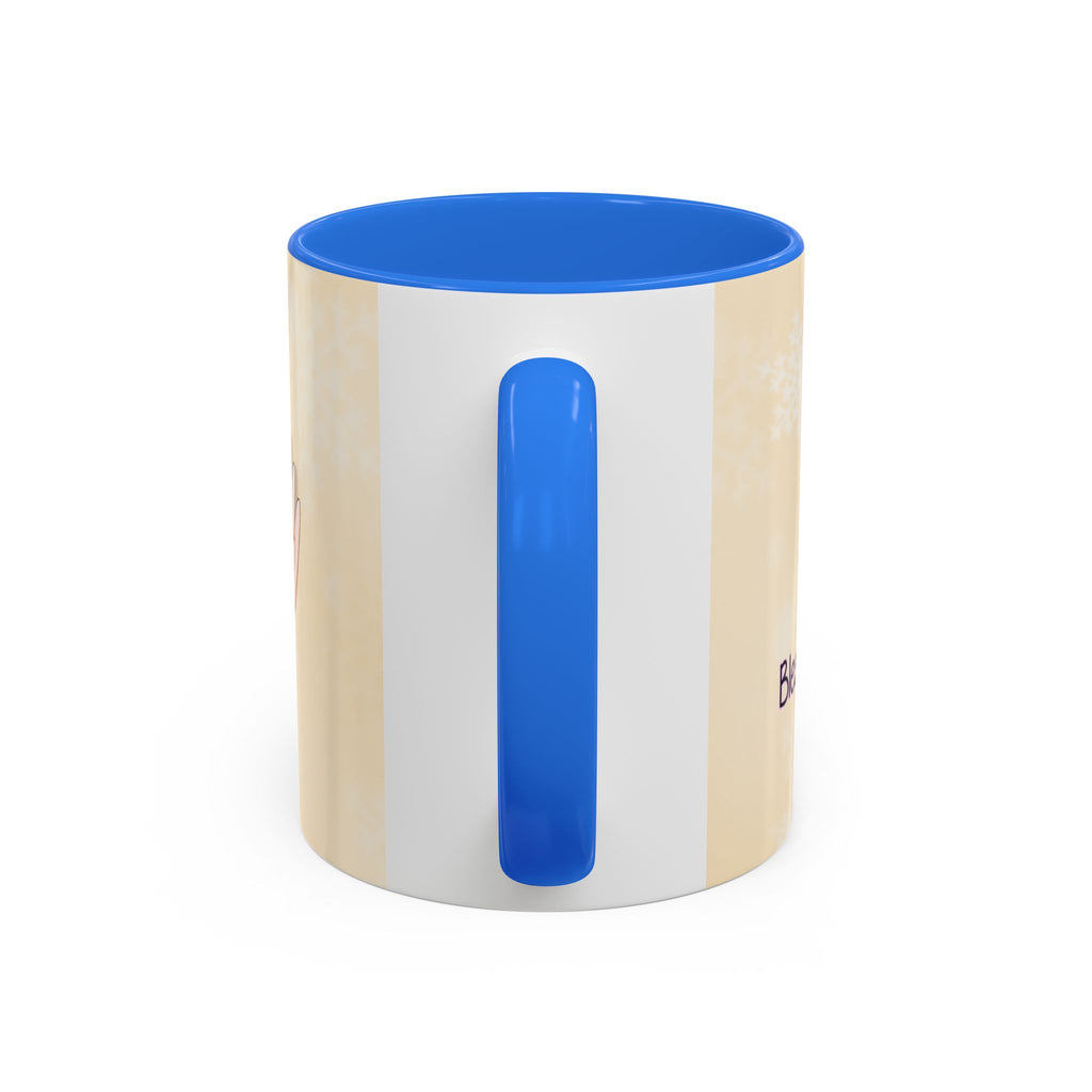 Inspirational God Bless Mug — "God, the Work of Your Hands" Ceramic Coffee Cup (11oz/15oz)