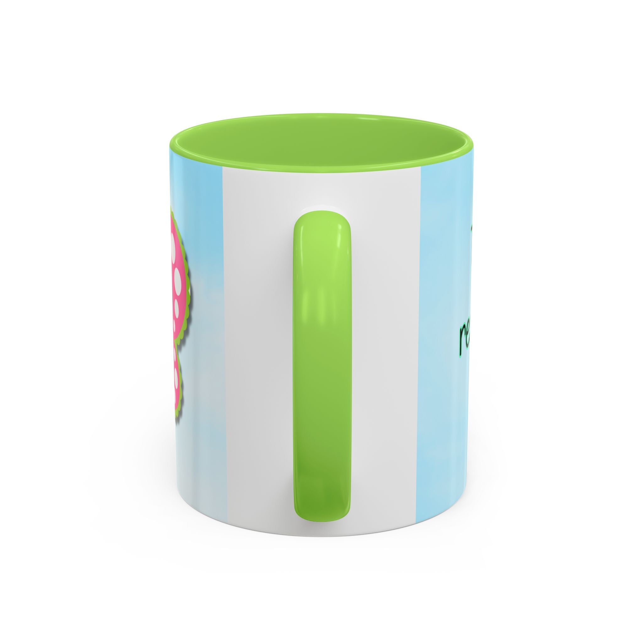 Colorful Mug — Cute Butterfly Psalm 150:6 Spanish Inspirational Coffee Cup (11oz, 15oz)