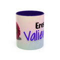 Eres Valiente Coffee Mug — Inspirational Spanish Phrase Ceramic Mug (11oz/15oz)