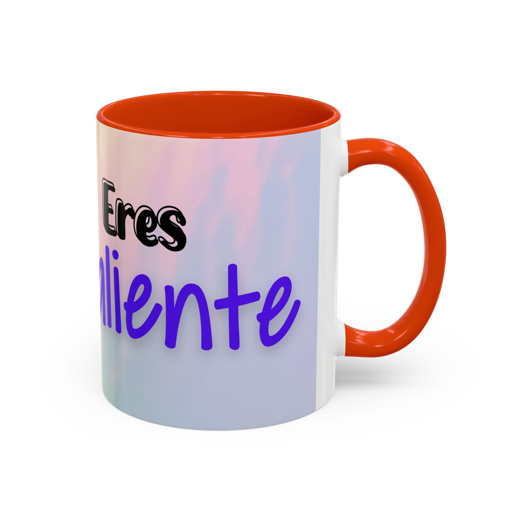 Eres Valiente Coffee Mug — Inspirational Spanish Phrase Ceramic Mug (11oz/15oz)