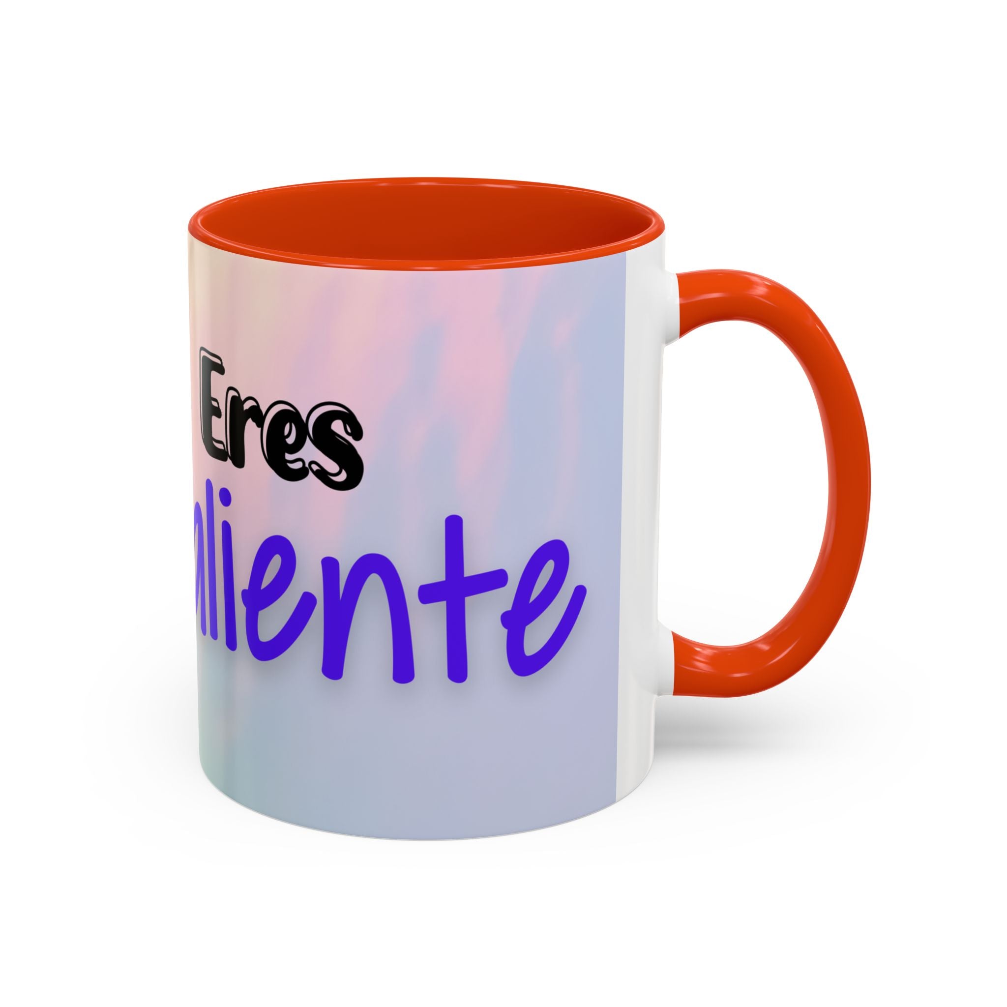 Eres Valiente Coffee Mug — Inspirational Spanish Phrase Ceramic Mug (11oz/15oz)