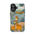 I'm Strong Giraffe Phone Case — Cute Protective iPhone Cover for Kids & Teens