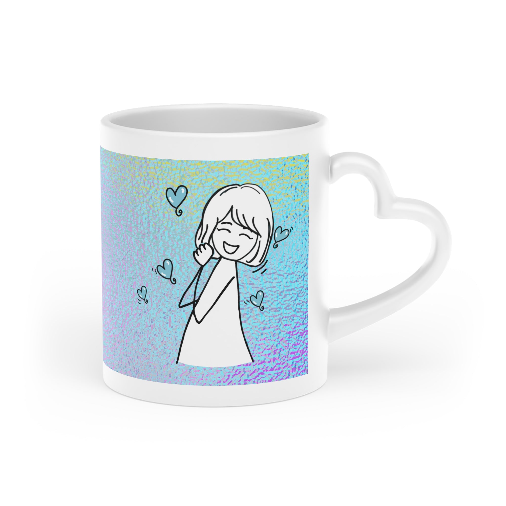 Heart-Shaped Mug