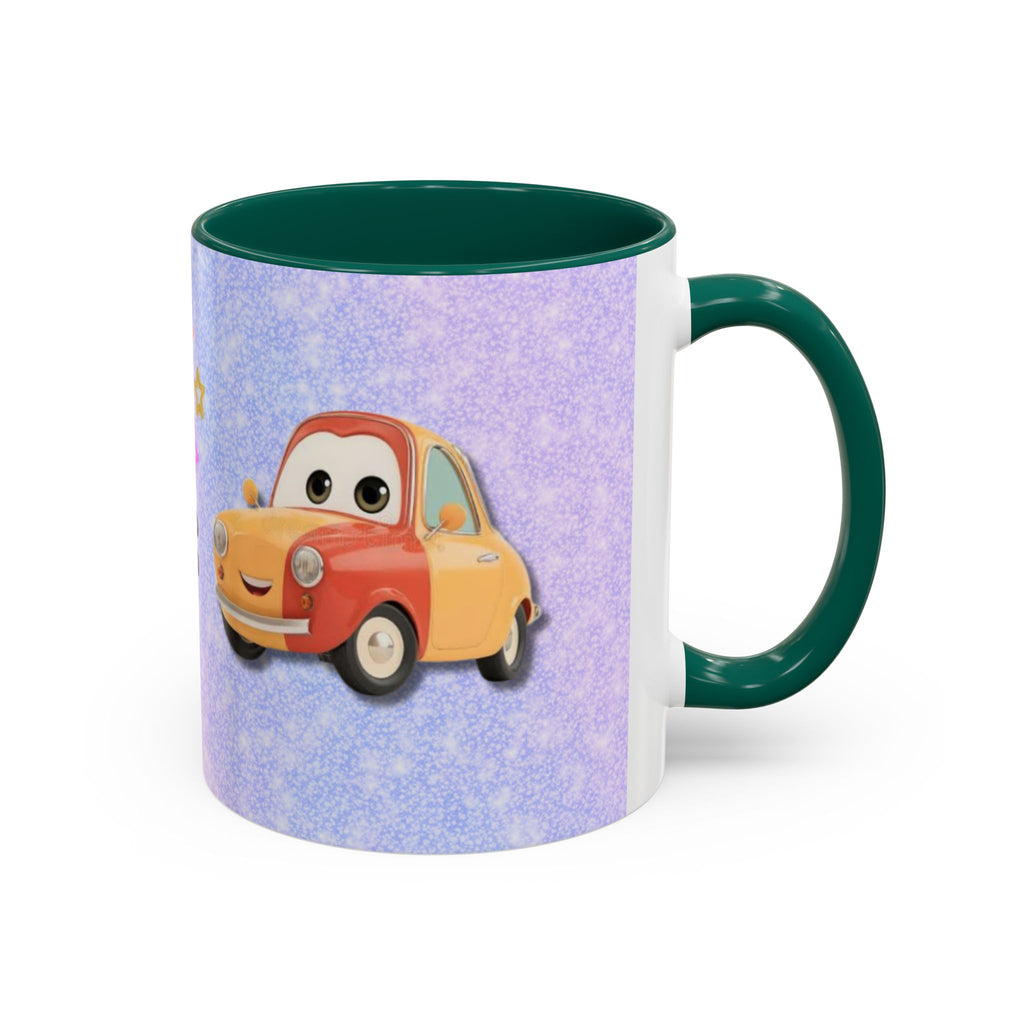 Be Yourself Car Mug — Colorful Inspirational Coffee Cup (11oz/15oz)