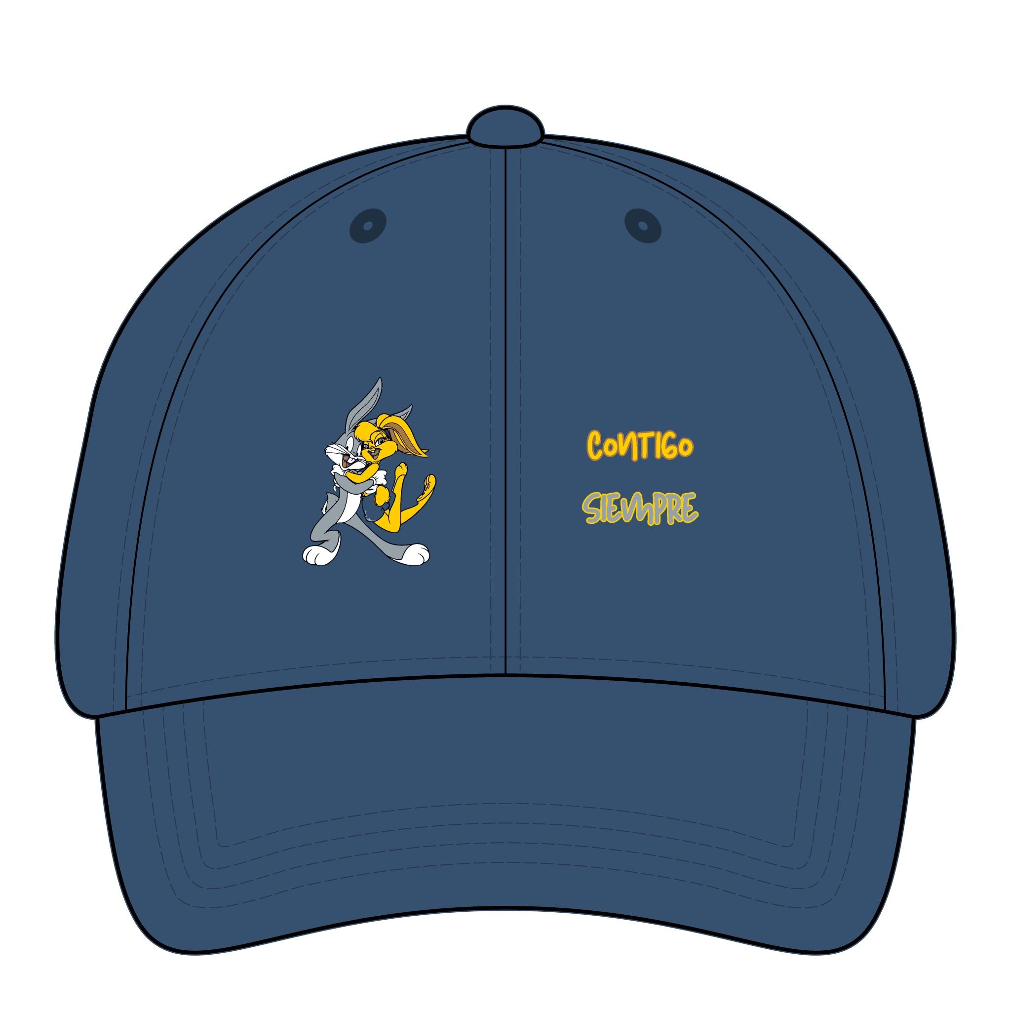 Women's Pigment-Dyed Cap with Fashion Undervisor (Embroidery)