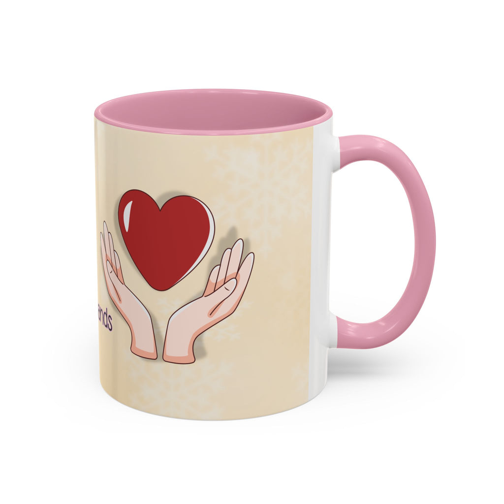 Inspirational God Bless Mug — "God, the Work of Your Hands" Ceramic Coffee Cup (11oz/15oz)