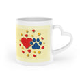 Heart Pet Lover Mug — "My Heart Beats for Them Too" Ceramic Coffee Cup