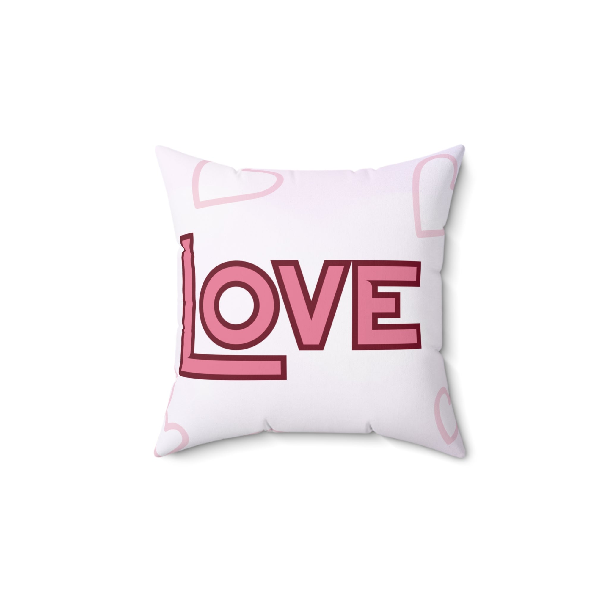 Valentine Love Locks Decorative Pillow