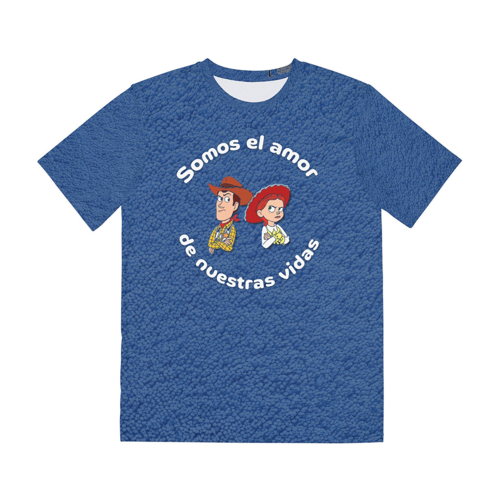 Graphic Tee - "Somos el amor de nuestras vidas" Cartoon Couple Spanish Love T-Shirt