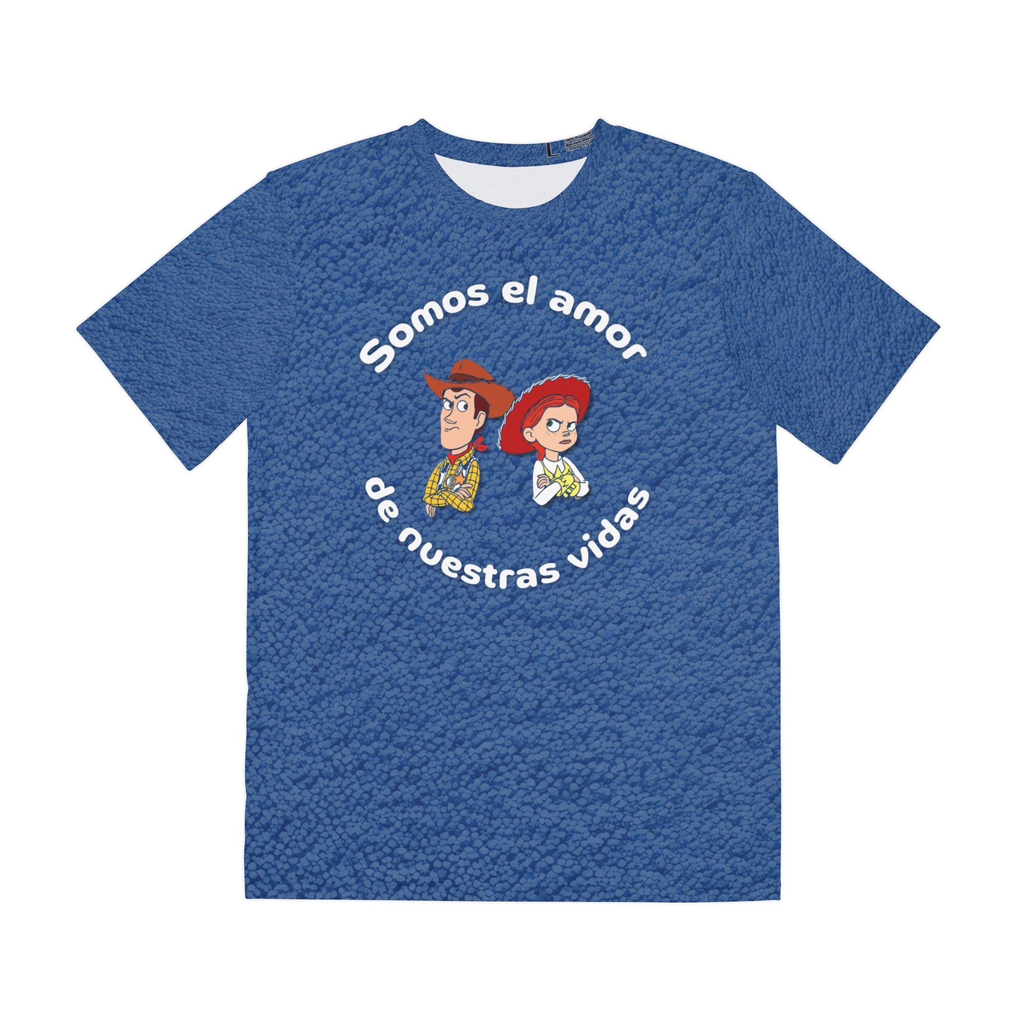 Graphic Tee - "Somos el amor de nuestras vidas" Cartoon Couple Spanish Love T-Shirt