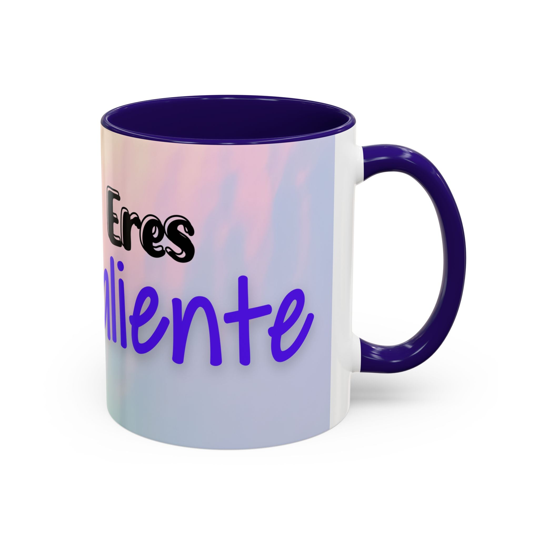Eres Valiente Coffee Mug — Inspirational Spanish Phrase Ceramic Mug (11oz/15oz)