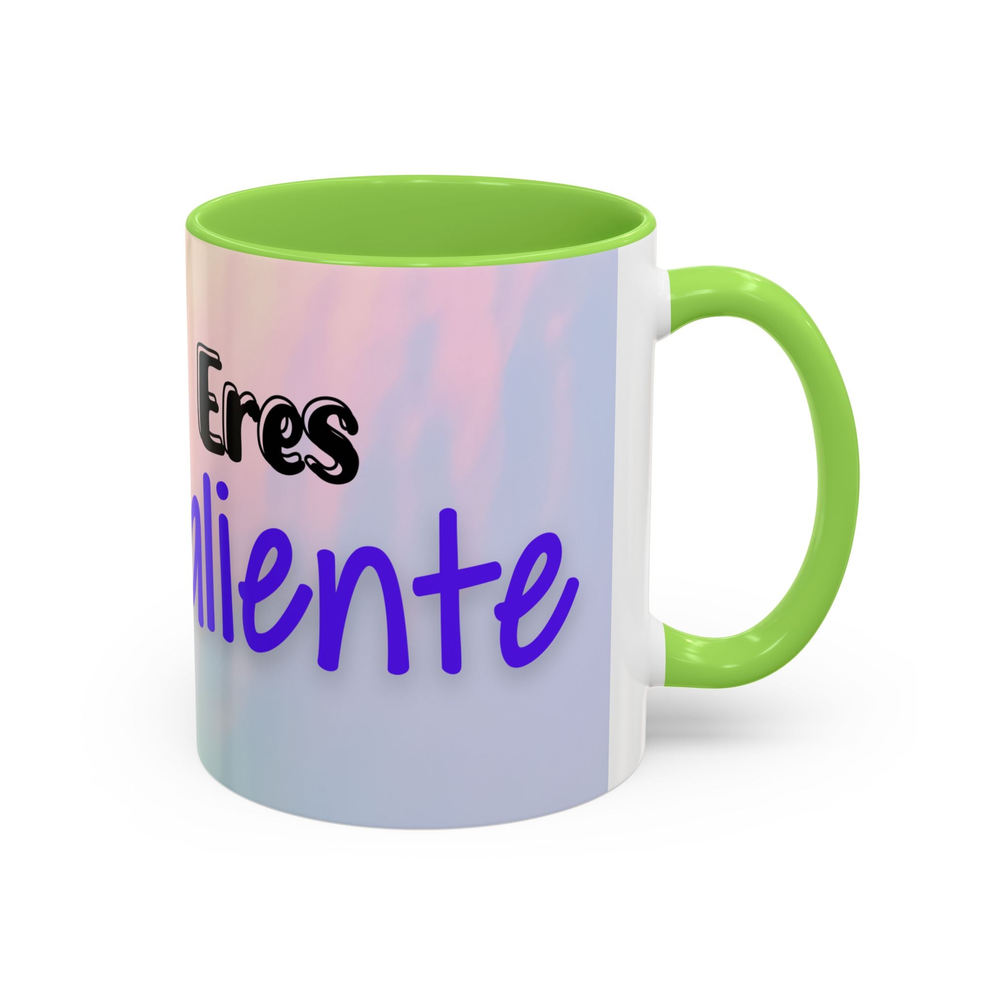 Eres Valiente Coffee Mug — Inspirational Spanish Phrase Ceramic Mug (11oz/15oz)