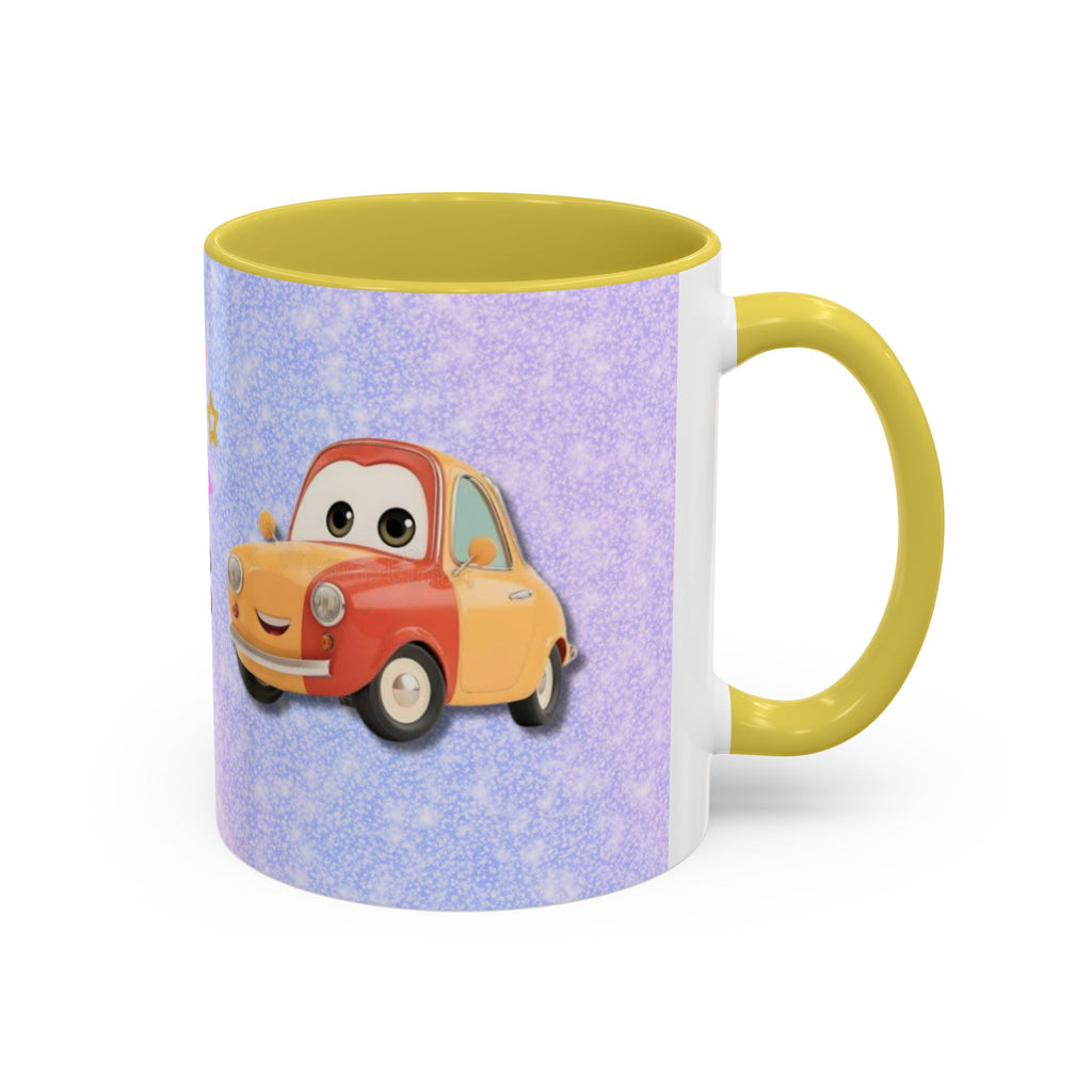 Be Yourself Car Mug — Colorful Inspirational Coffee Cup (11oz/15oz)