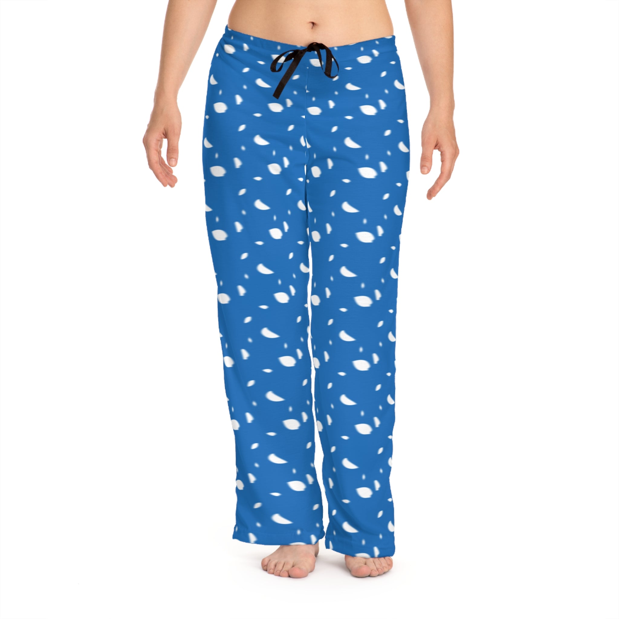 Blue Snowfall Pajama Pants