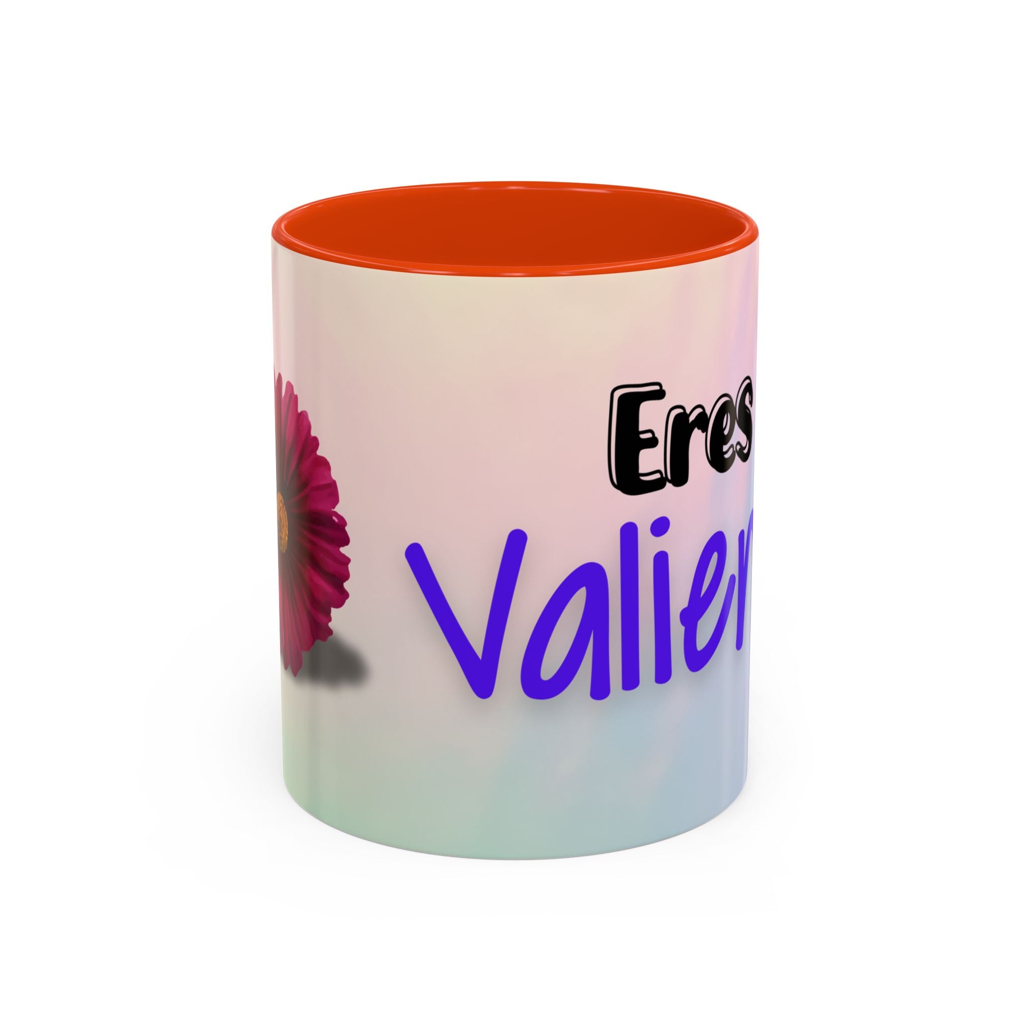 Eres Valiente Coffee Mug — Inspirational Spanish Phrase Ceramic Mug (11oz/15oz)